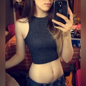 Sleeveless Crop Top